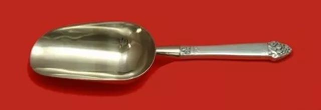 King Cedric by Oneida Sterling Silver Ice Scoop HH w/Stainless Custom 9 3/4"