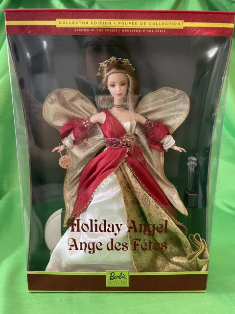 2000 Collector Edition Holiday Angel Barbie Second in Series NIB Never Opened