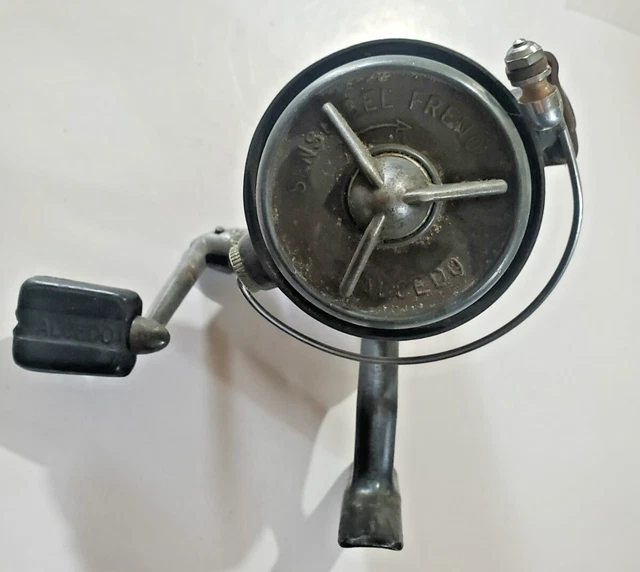 リール ALCEDO 2CS made in ITALY Alcedo 2CS Italian vintage spinning reel, fine condition