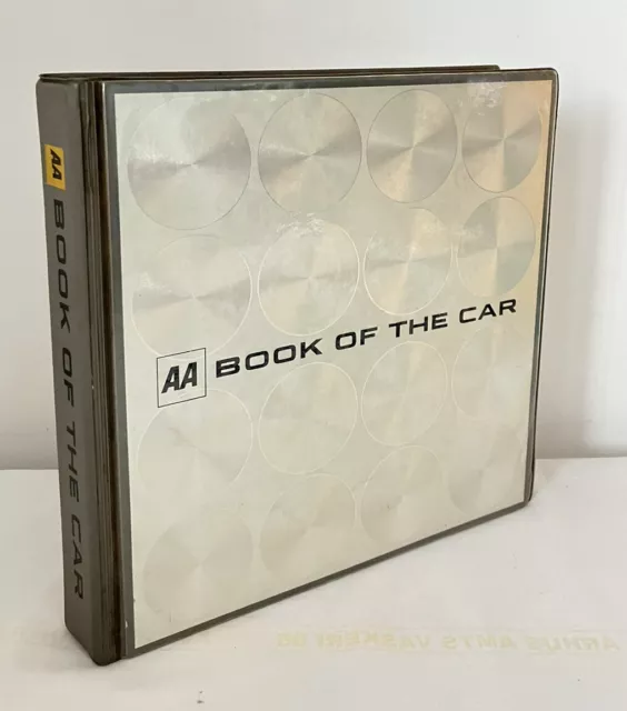 AA Book of the Car Motoring Hardback 1970 Good 2nd Edition GARBS