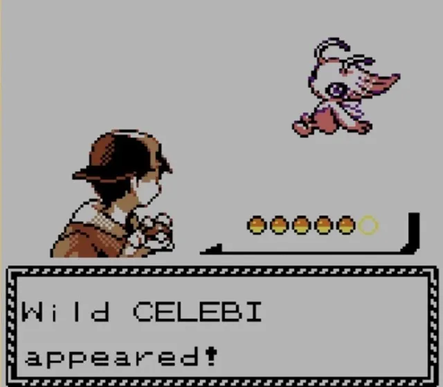 Shiny Celebi (Pokemon Crystal) Virtual Console GS Ball Event Untouched 3DS&Home