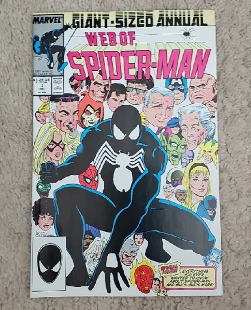 Giant Sized Annual Web Of Spider-Man #3 1987