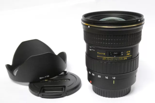 Tokina AT-X PRO DX 12-28 mm / 4,0 Objektiv für Canon EOS gebraucht in ovp