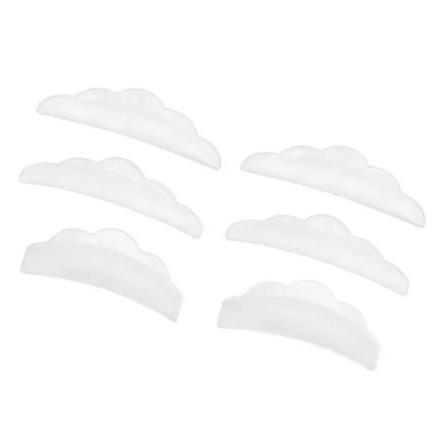 3 Pairs M Eyelash Perm Rods Silicone Pad Extension Tools Lifting Shield Pads