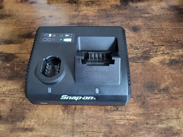 Snap on Caricabatteria agli ioni di litio 18v 14,4v... DOPPIO CARICABATTERIE