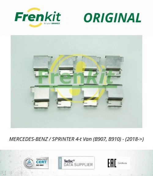 FRENKIT PAD CLIP Kit 901890 - MERCEDES-BENZ - SPRINTER 4-t Van (B907 ...