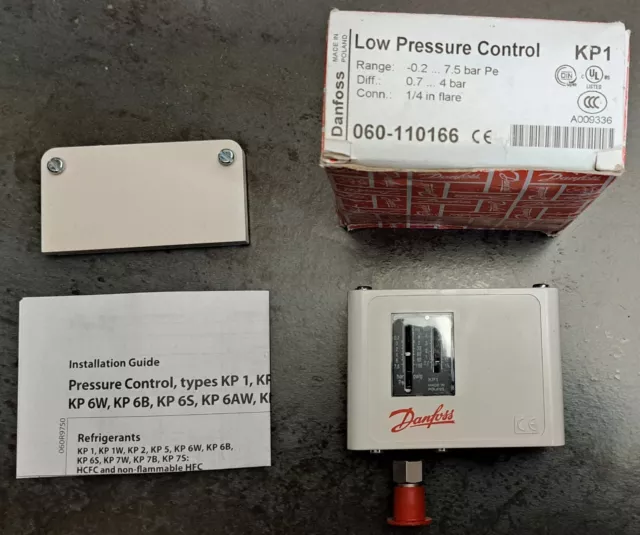 DANFOSS 060-110166 Pressure control KP 1 0.7 … 4 BAR