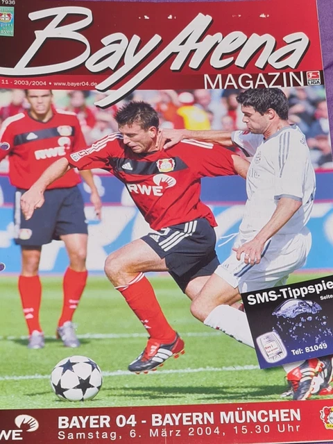2003/04 1.BUNDESLIGA BAYER 04 Leverkusen FC Bayern München EUR 1,00