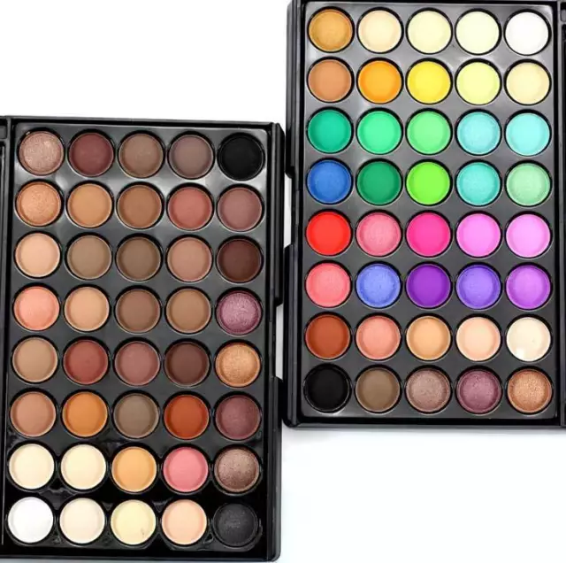 Eyeshadow Palette Makeup 40 Color Cream Eye Shadow Matte Shimmer Set Cosmetic 3