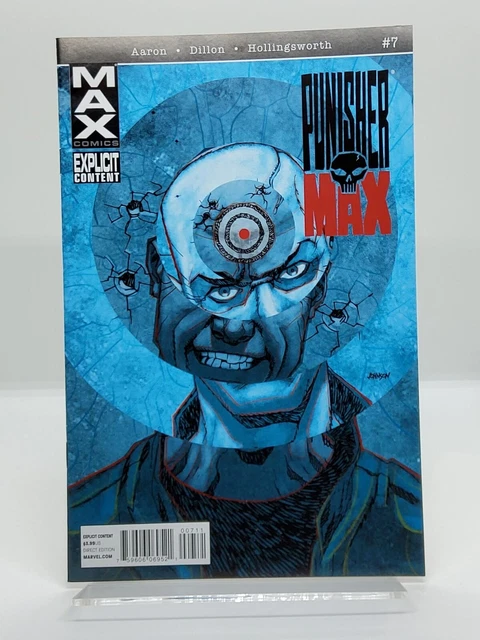 THE PUNISHER MAX BULLSEYE #7 NM Marvel 2010