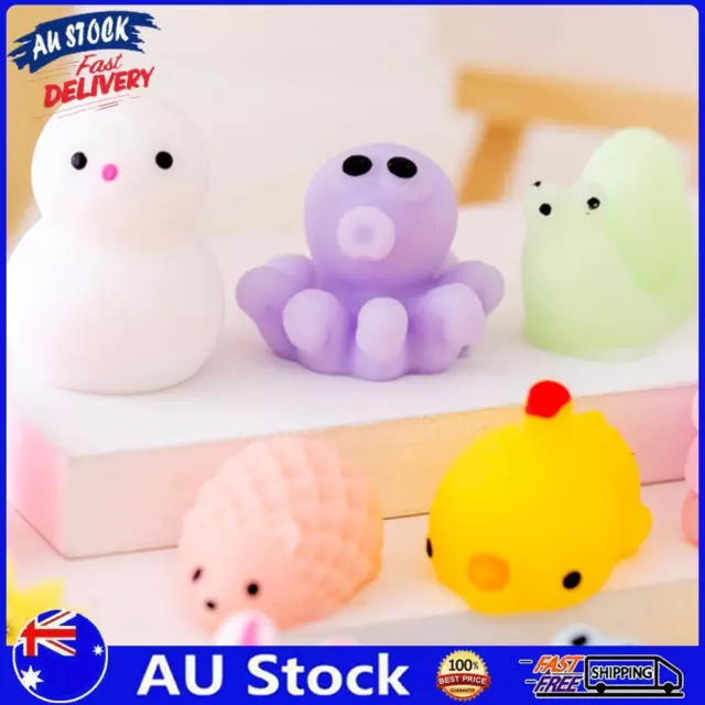 AU TPR Soft Glue Squeeze Toys Mini Soft Random Style Sensory Toys for Party Gift