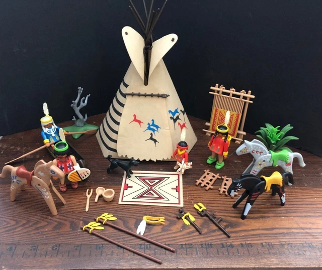 Playmobil 3733 Indianer-Sippe/Tipi (Gebraucht) in Dübendorf für CHF 30