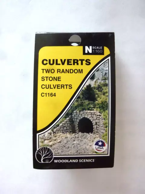 Woodland Schenics C1164 Culverts 2 random stone  - Bogendurchlass Bruchsteine