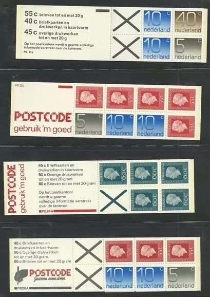 Niederlande ** postfrisches Lot aus Markenheftchen - Ziffern und Königinnen!