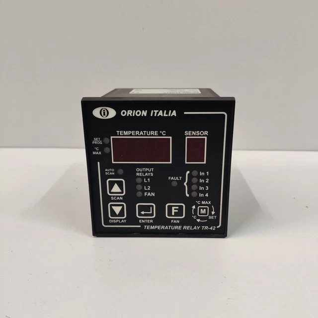 ORION ITALIA TR42S1 Transformer Temperature Control Monitoring Relay