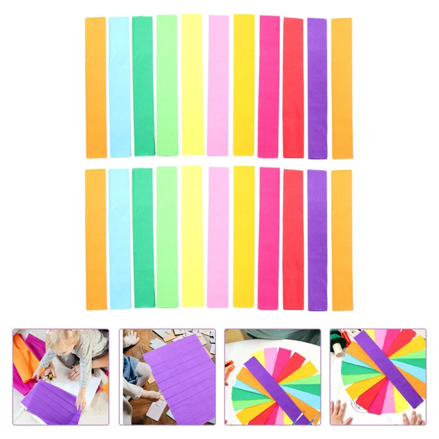 5 bolsillos papeles arco iris papel origami regalo embalaje papel