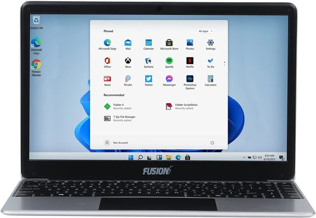 Laptop 14,1" Full HD con memoria Windows 11 - 128 GB, 4 GB di RAM, T90B+ Pro modello L