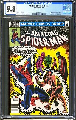 Amazing Spider-Man #215 - Cgc 9.8 Wp - Nm/Mt - Newsstand - Sub-Mariner