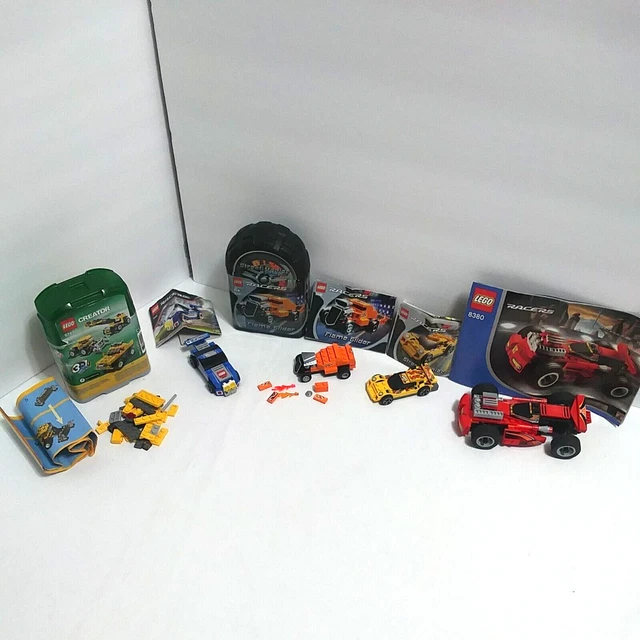 Lego Racer Basic Pack LEGO RACER CREATOR Incomplete Sets (8380 6742 8641 8120 8644) W ...