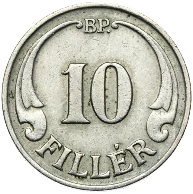 Ungarn - Münze - 10 Filler 1935 BP - Budapest - SELTEN - ERHALTUNG !