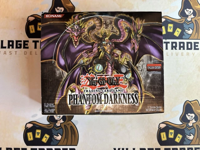 yugioh phantom darkness booster box Yu-Gi-Oh! Rage : Toys & Games theres no escaping the exciting new cards in Phantom Nightmare! PHANTOM DARKNESS BOOSTER Box CASE