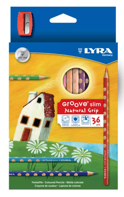 36x 48x 144x Lyra GROOVE slim Buntstift Farbstift dreieckig dreikant TOP