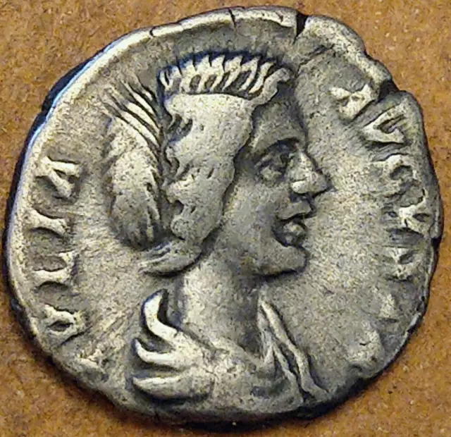 Roman Coin Silver Denarius Of Julia Domna, Augusta, Jl#2.9