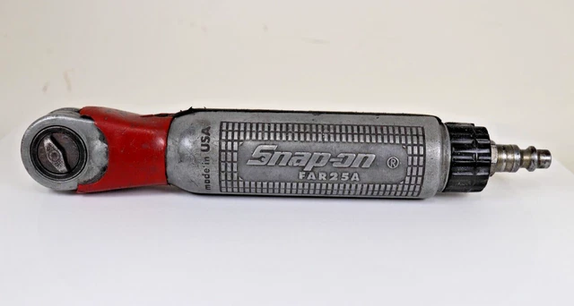 Snap-On Tools Far25A 1/4 Inch Drive Compact Reversible Air Ratchet Made In Usa
