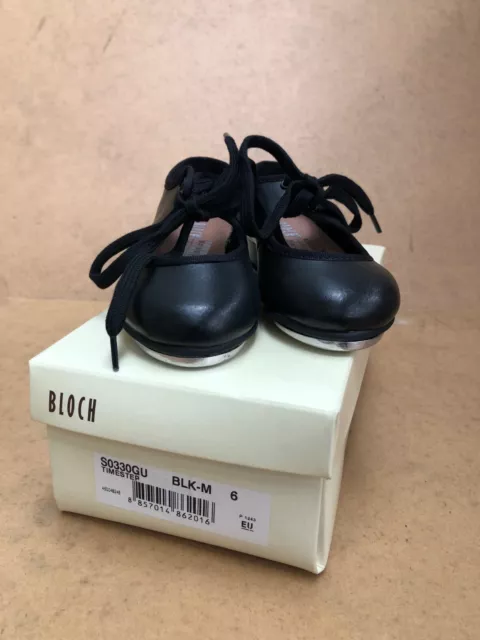 BLOCH Timestep Childrens Tap Shoes Fitted Techno Taps Low 1" Heel Black S0330GU