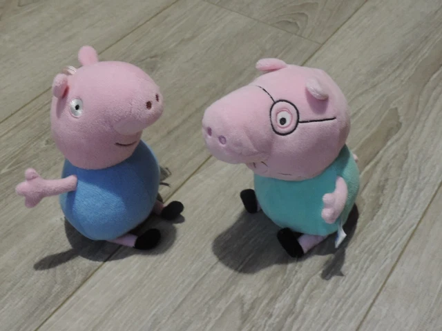 PELUCHES PEPPA PIG X 2 (15 cm)