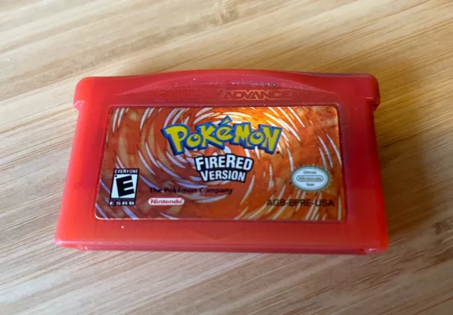 Pokemon: FireRed Version (Nintendo Game Boy Advance, 2004)