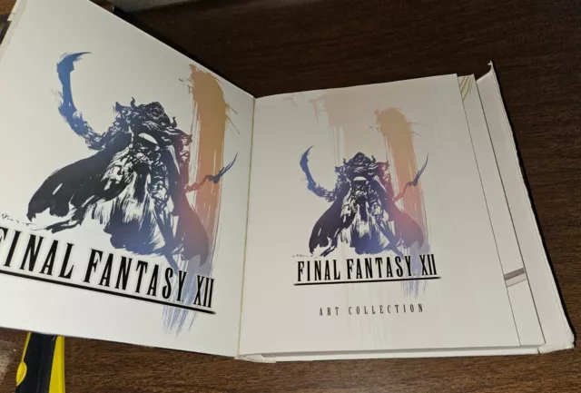 Final Fantasy XII 12 Limited Edition Strategy Guide Art Collection - Worn 2