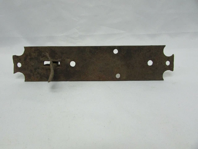 Antique VTG Door Handle Pull Latch Gate Arts Rustic Hand Wrought Barn #3