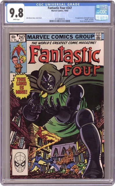 Fantastic Four #247 CGC 9.8 1982 4172404018