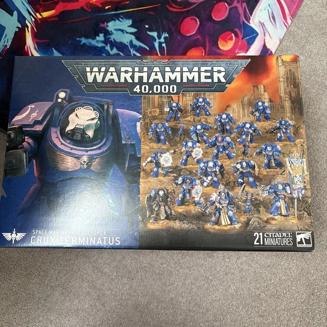 WARHAMMER 40K SPACE Marines Crux Terminatus Battleforce £203.50 ...