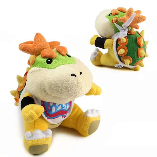 KOOPA JR. BOWSER Super Mario Bros Plüsch Plüschtier Spielzeug Stofftier Teddy