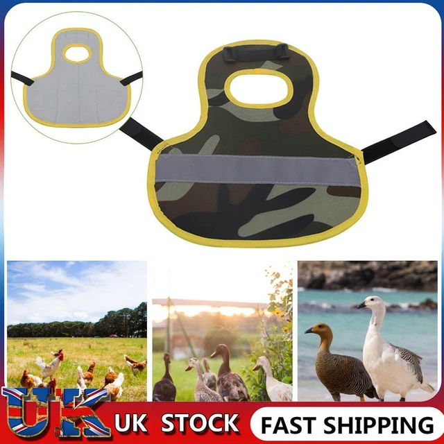 Reflective Chicken Duck Goose Vest Poultry Care Protection Clothing (Camouflage)
