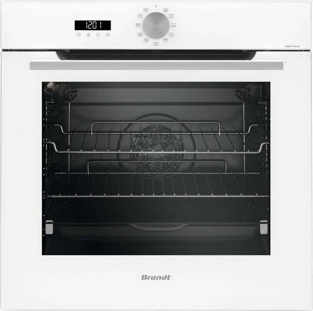 brandt four intégrable multifonction 73l 60cm a+ pyrolyse blanc bop7536w