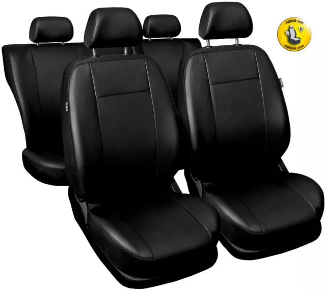 CAR SEAT COVERS full set fit TOYOTA AURIS Eco-leather Leatherette