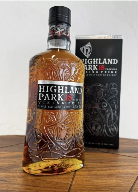 HIGHLAND PARK18years AmericanOakButt 空瓶