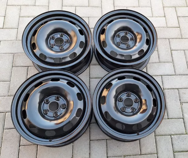 4x Stahlfelgen 8380  6x15  5/100   ET 38 VW New Beetle TYP 9C, 1Y Cabrio