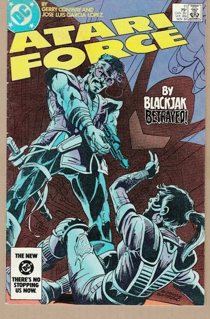 Atari Force #11 1984 Dc -By Blackjak Betrayed- Conway/ Thomas/ Lopez...vg+