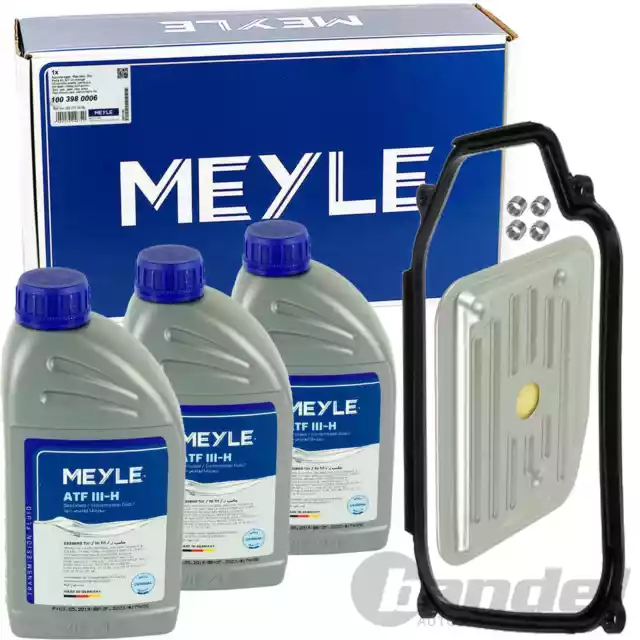 MEYLE Kit Filtro Idraulico Cambio Automatico AG4 + Atf Olio per Golf Di 3 4 Polo