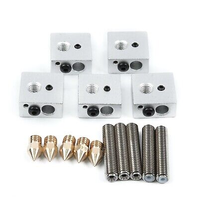 0,4 mm SOFFIAGGIO ugelli mk8-testina di stampa TUBI TRAPANO-Kit per Anet a8 STAMPANTE 3d 