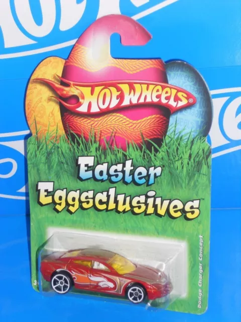 Hot Wheels 2009 Easter Eggsclusives Series Dodge Charger Concept Red w/ OH5SPs