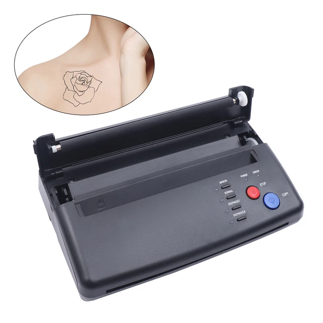 Phomemo TP88: Stampante Per Stencil Tatuaggi Wireless Bluetooth - Pronta All'uso Con 10 Fogli Di Trasferimento!