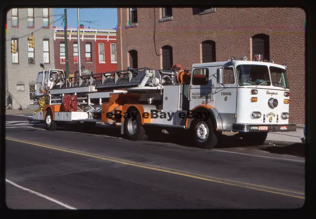 Baltimore, MD Truck 6 1974 Seagrave Fire Apparatus Slide
