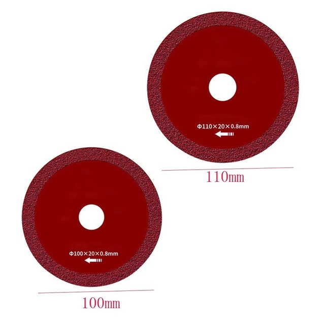 Nuovo di zecca disco lame 100/110*20 mm granito saldatura dura ceramica
