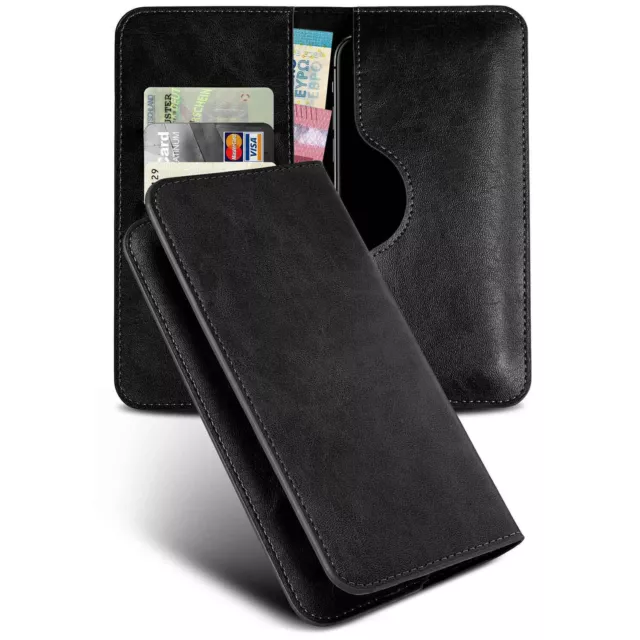 Handyhülle für Samsung Galaxy S4 Mini Flip Case Cover mit Fach Etui Klapp Hülle
