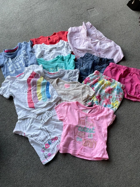 Job Lot Bundle Girls Baby 3 - 6 months x 13 items